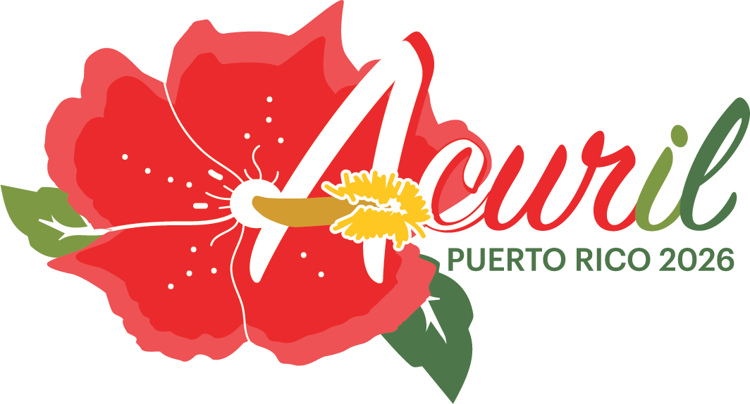 Official full-color ACURIL Puerto Rico 2026 logo